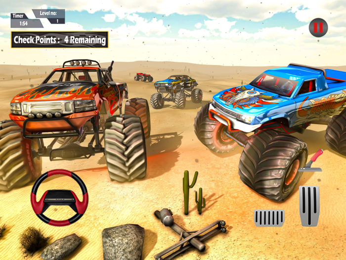 Monster Truck Stunts Game