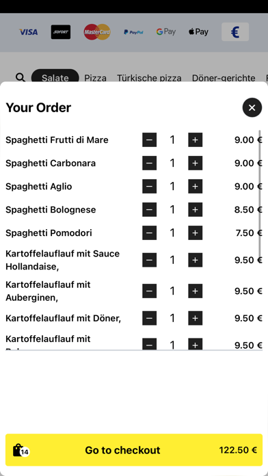 Pizzeria Paradies Screenshot