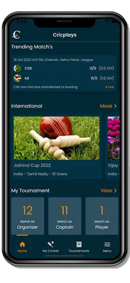 Game screenshot CricPlays-Cricket Scoring App mod apk