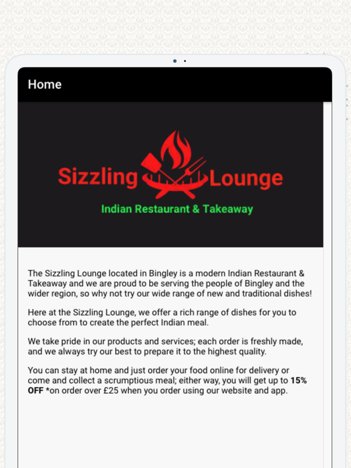 Sizzling Lounge