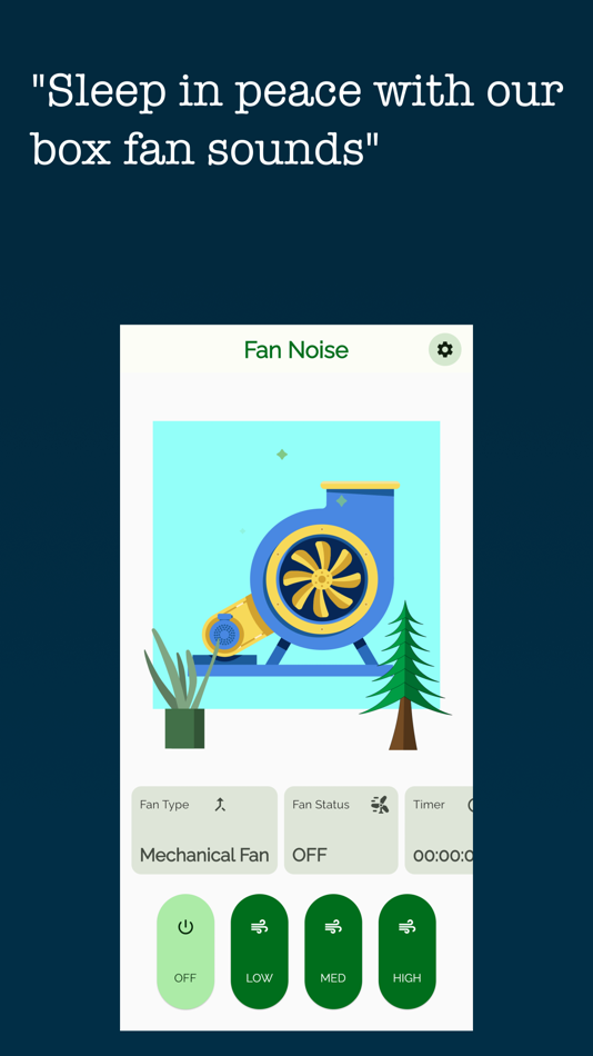 #7. Fan Noise: White Noise Machine (iOS) 由: FAMO Connect LLC
