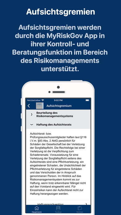 MyRiskGov Screenshot
