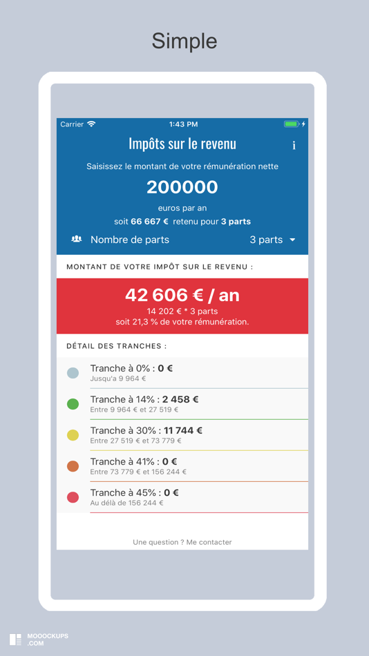 #2. Impôts (iOS) 由: Julien Kermarec