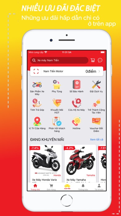 Screenshot #1 pour Xe Máy Nam Tiến