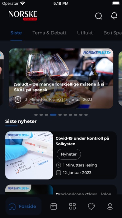 Det Norske Magasinet Screenshot