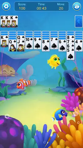 Game screenshot Spider Solitaire Fish Game mod apk
