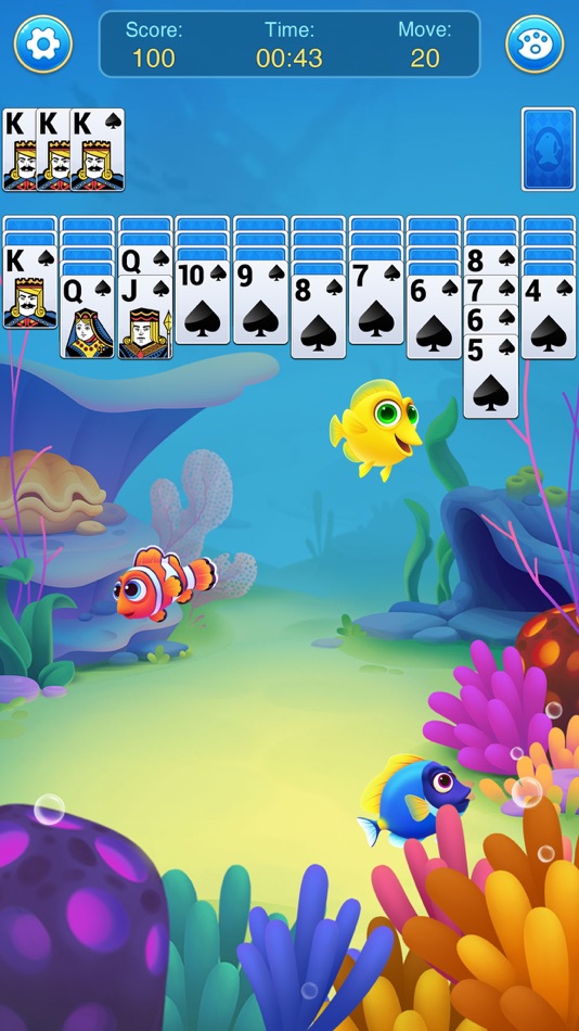 Spider Solitaire Fish Games - 1.2.8 - (iOS)