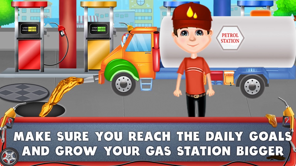 #4. Gas Station Simulator (iOS) 由: Pooja Mehta