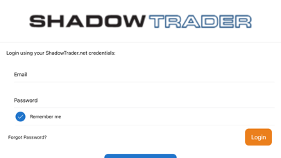 ShadowTraderApp Screenshot