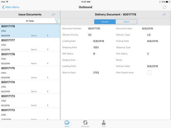 Screenshot #6 pour SAP Inventory Manager