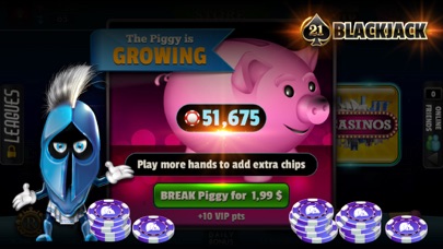 Blackjack 21: Live Casino game Screenshot