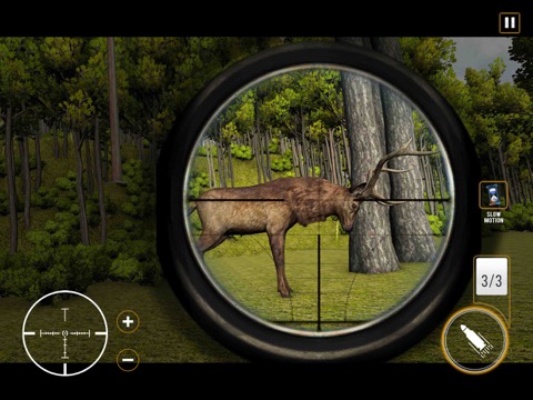 野生動物鹿狩りゲームのおすすめ画像1