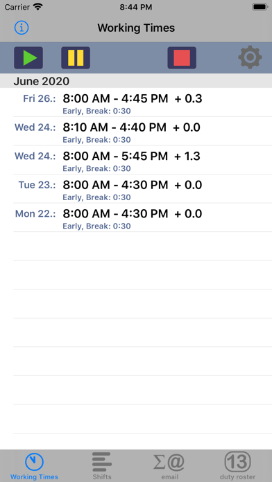 ClockOn Take Your Time Screenshot