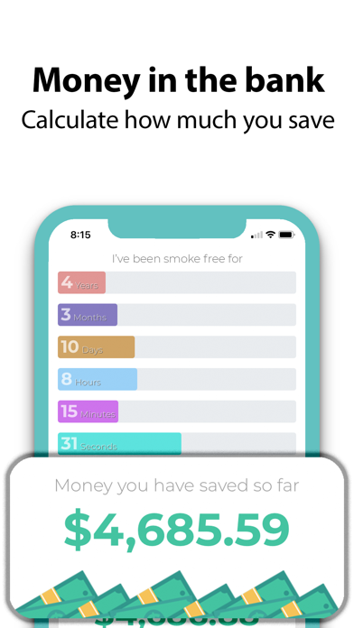 Screenshot #3 pour Quit Cigs, Smoking, & Tobacco