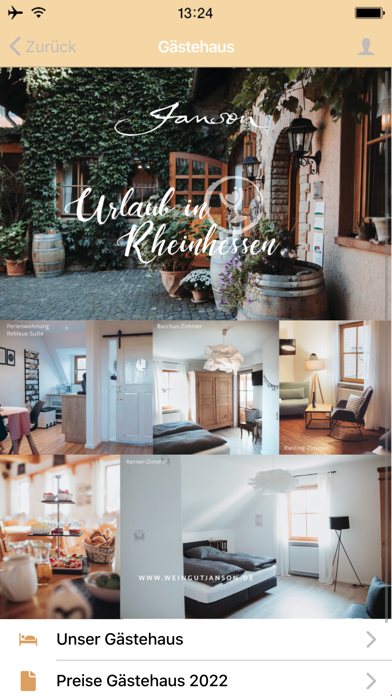 Weingut Janson Screenshot