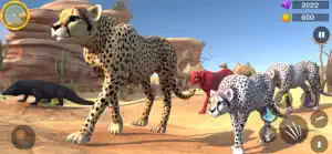 Wild Cheetah Family Sim 3D screenshot #1 for iPhone