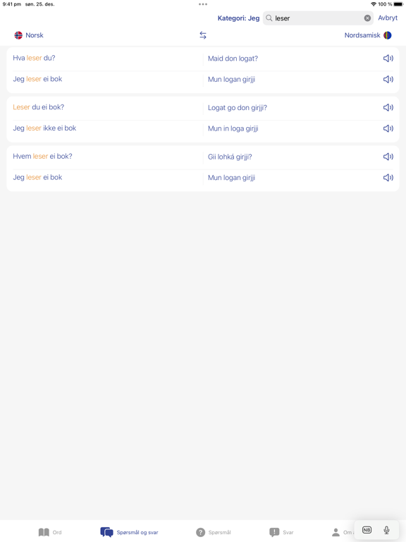 Screenshot #6 pour Bli kjent med samisk