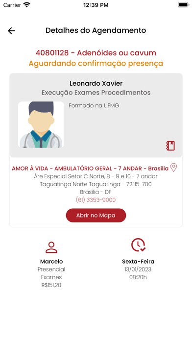 Hospital Anchieta Cliente Screenshot