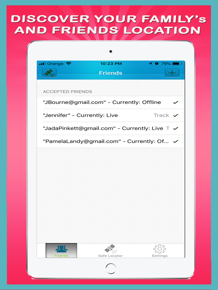 Safe Locator and Family Control