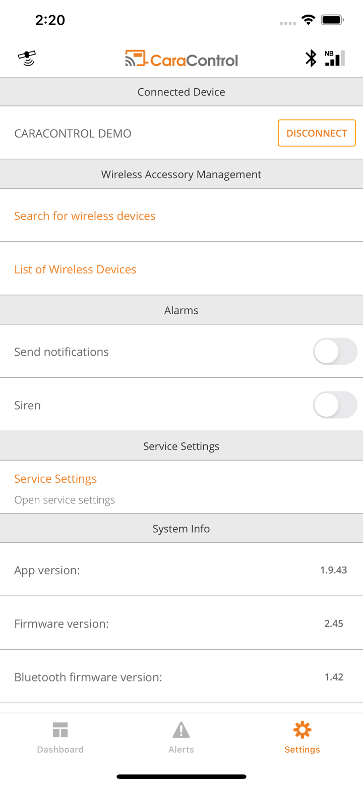 CaraControl screenshot 6