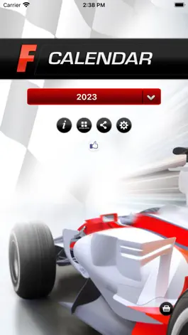 Game screenshot Formula Racing Calendar apk