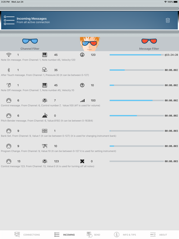 Screenshot #5 pour MIDI Check - Diagnose Tool