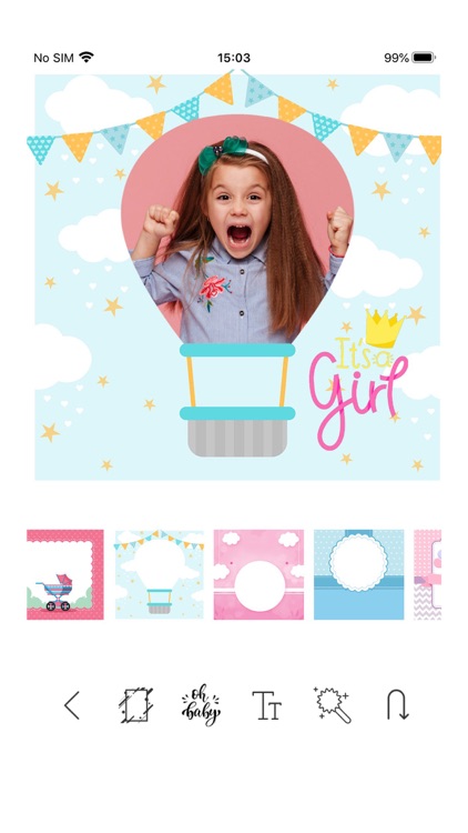 Baby Photo Frame Design Create screenshot-3