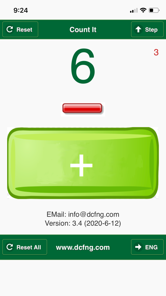 #1. Count IT Number Counter (iOS) Podle: Chuk Fong Ng