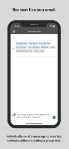 Bcc Text screenshot #1 for iPhone