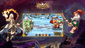 Metarrior - Puzzle Match-3 RPG screenshot 1