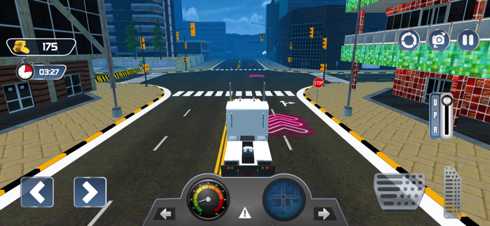 Oil transporter Truck Driving