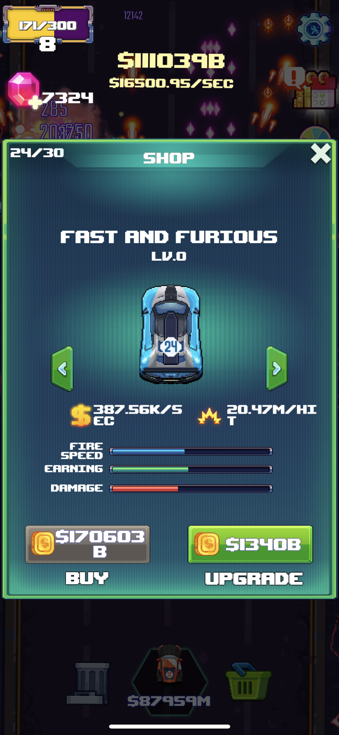 PixelCar Idle Defense