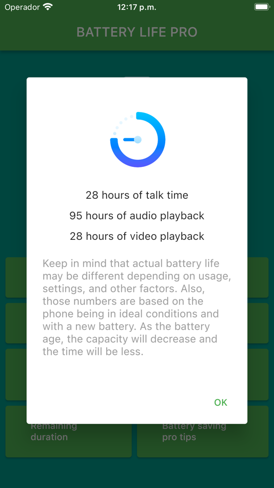 #7. Battery Life Max (iOS) 由: Ferran Espuna