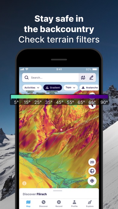 FATMAP: Hike, Trail & Ski Maps Screenshot