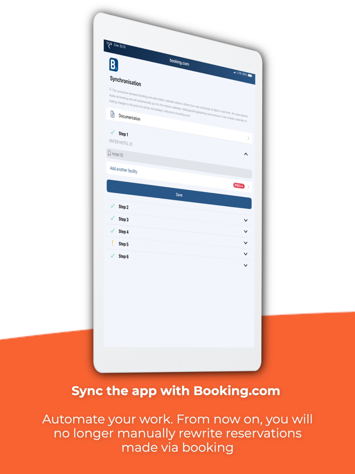mobile-calendar booking system