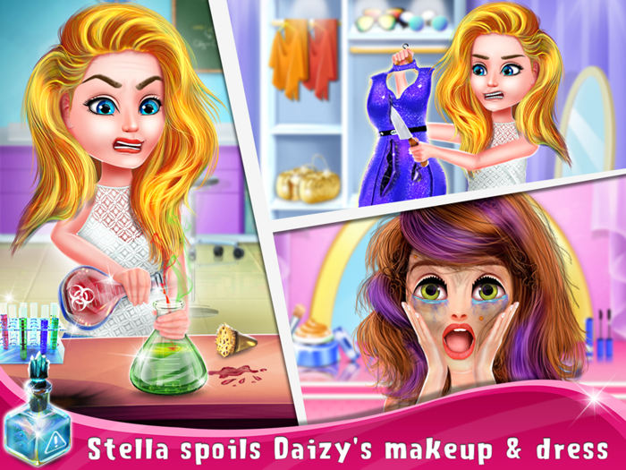 Highschool Love Triangle Story