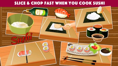 How to cancel & delete Japanese Cooking Mania - Sushi Maker Kids Food Games from iphone & ipad 2