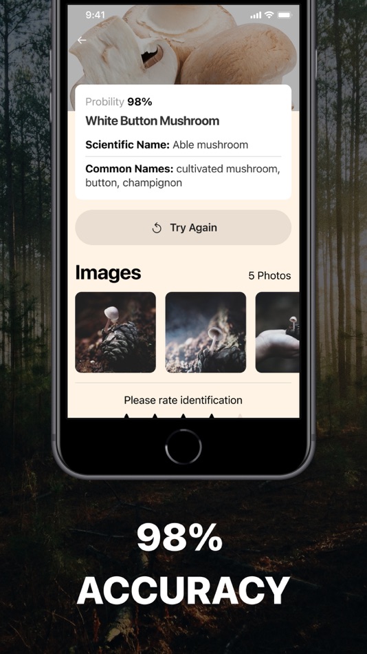 #2. Mushroom Identification. (iOS) 由: Aleksei Metelkin