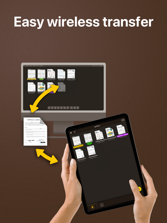 My Scans PRO, pdf scanner app iPad screenshot 4 - Productivity app