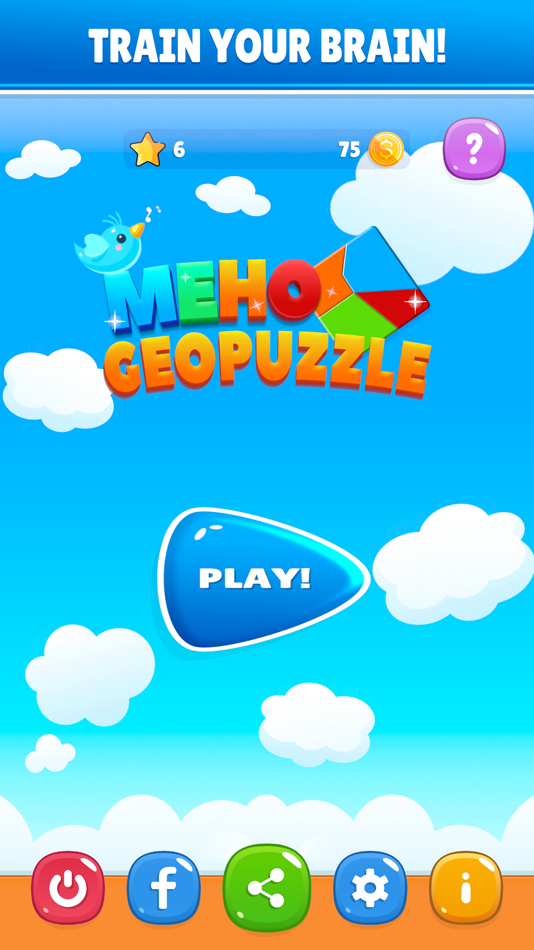#1. Meho Tangram Puzzle (iOS) 由: Ahmed Shahien