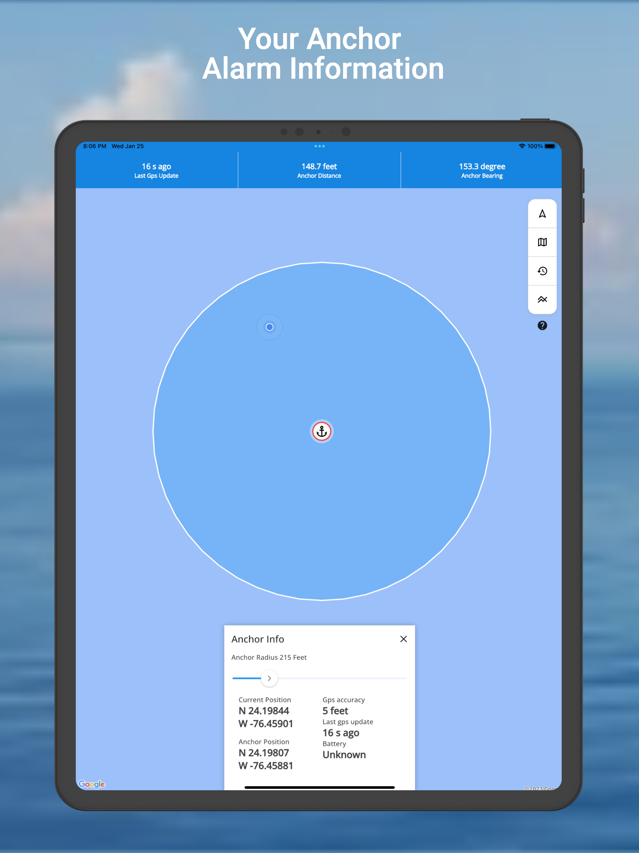 Social Anchor - Anchor Alarm screenshot 8