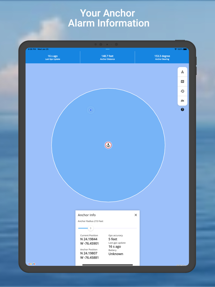 Social Anchor - Anchor Alarm