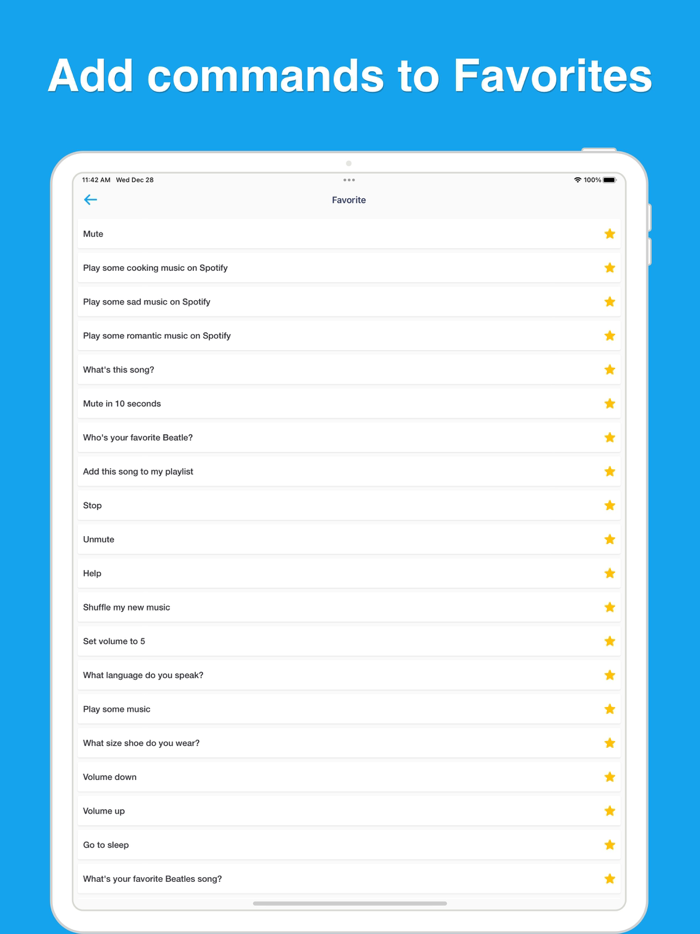 Commands and Setup for Alexa