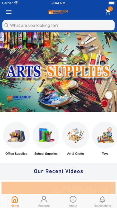 The Bookshop Library Screenshot