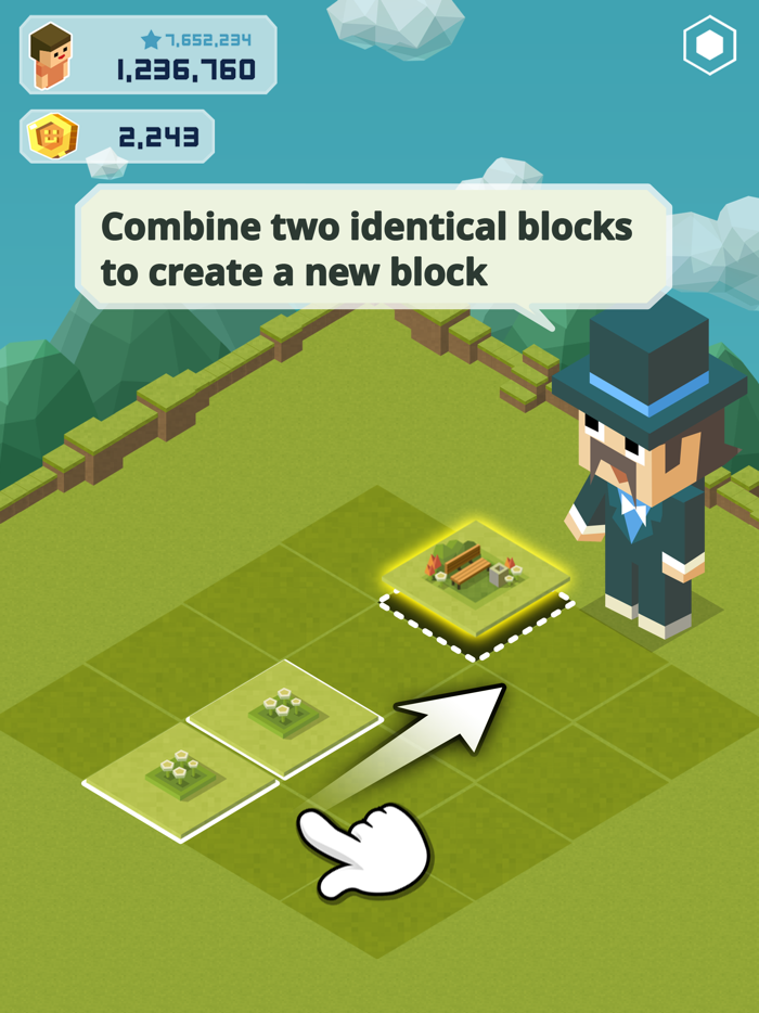 Merge Tycoon 2048 Theme Park