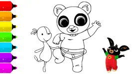 Game screenshot Bing Bunny Coloring Book apk