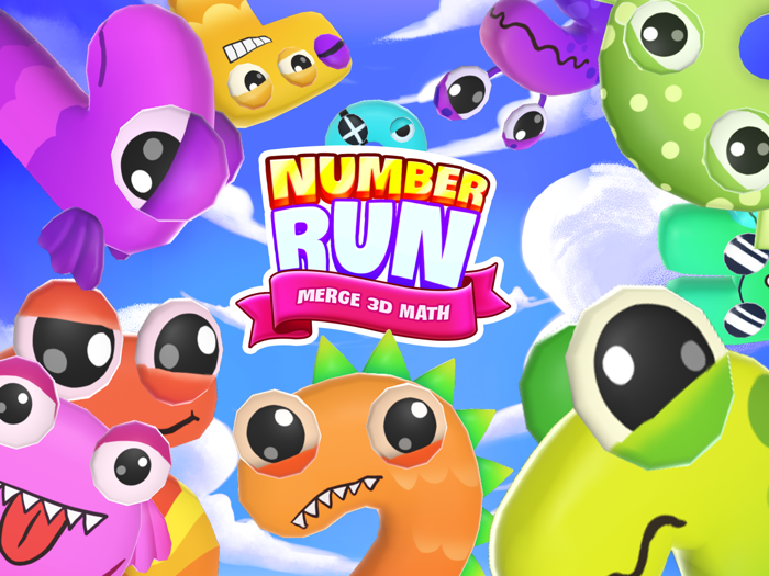 Number Run Merge 3D Math