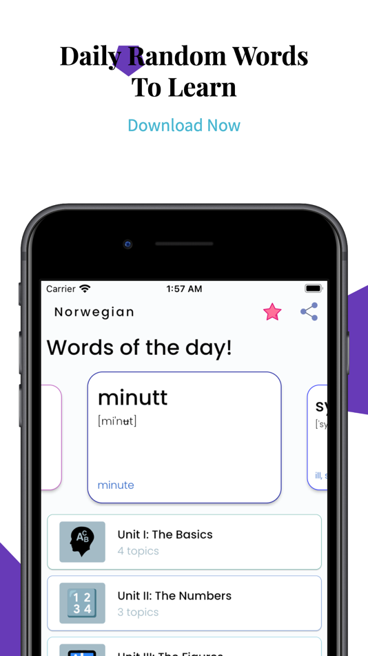 #4. Learn Norwegian For Beginners (iOS) 由: Zubair Saleem