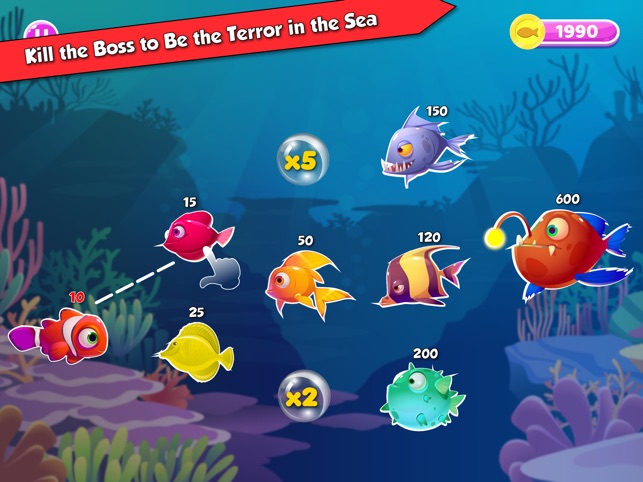 feed and grow : crazy fish APK + Mod for Android.