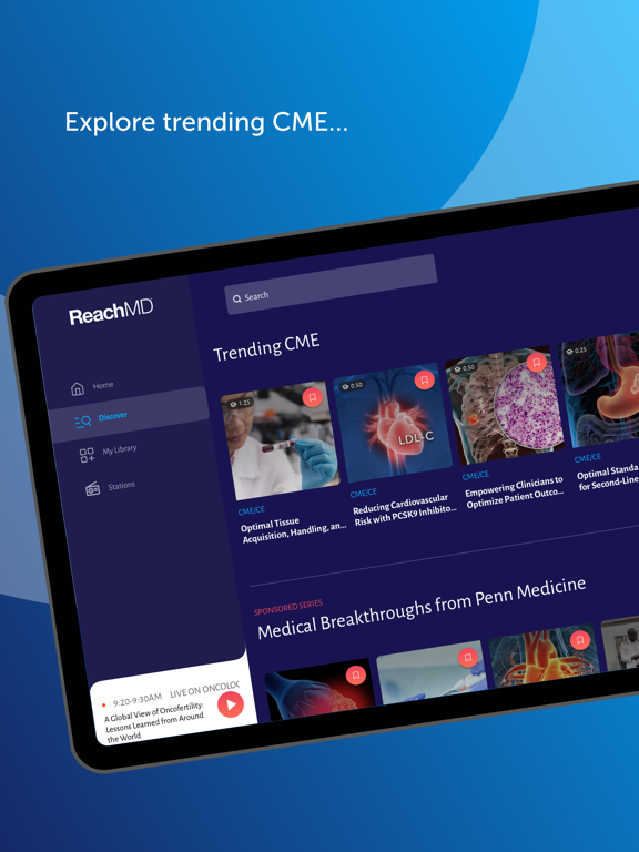 ReachMD iPad screenshot 4 - Medical app
